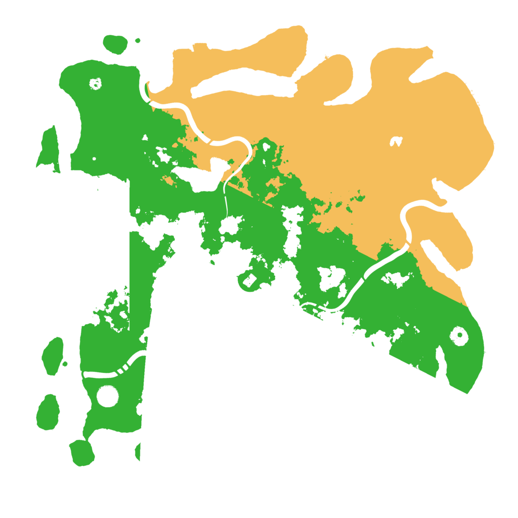 Biome Rust Map: Procedural Map, Size: 4250, Seed: 551093682