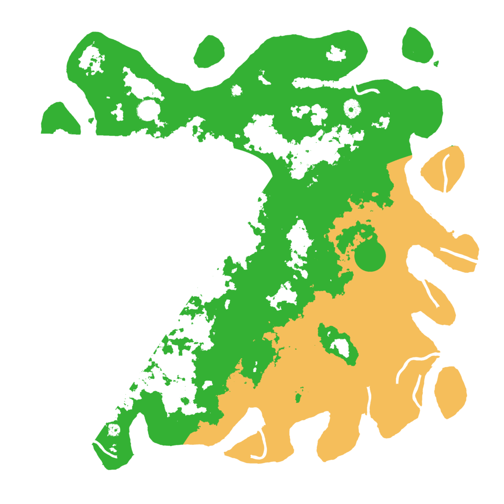 Biome Rust Map: Procedural Map, Size: 4250, Seed: 37861130