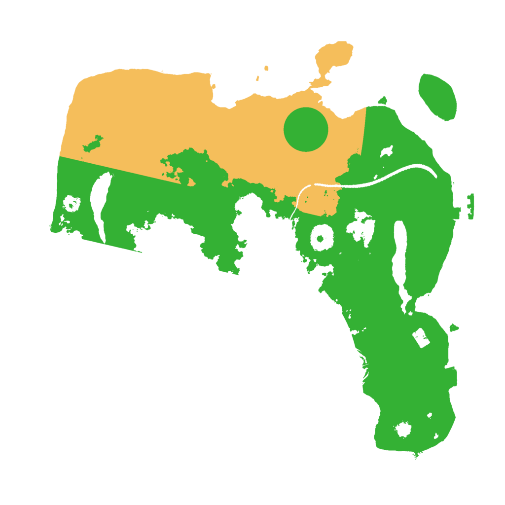 Biome Rust Map: Procedural Map, Size: 3000, Seed: 1927160012