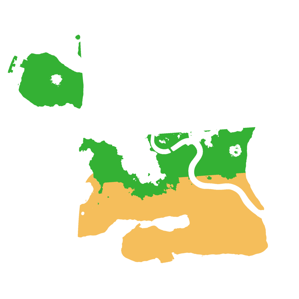 Biome Rust Map: Procedural Map, Size: 2500, Seed: 903040631