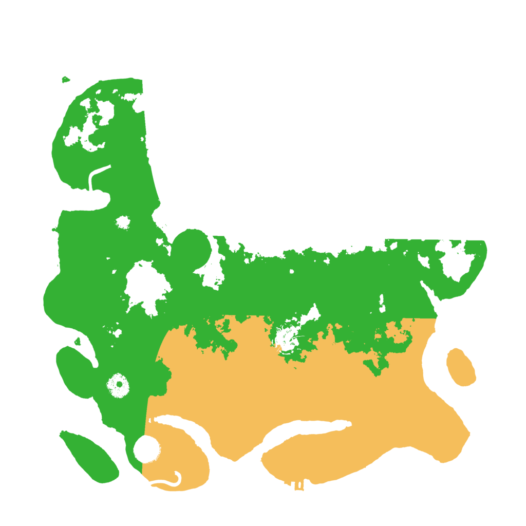 Biome Rust Map: Procedural Map, Size: 3500, Seed: 107193378