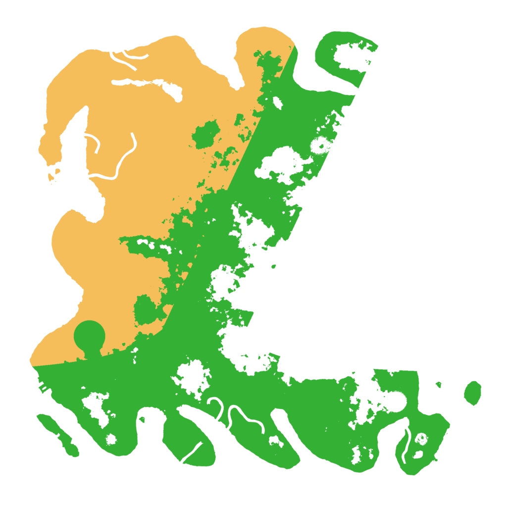 Biome Rust Map: Procedural Map, Size: 4250, Seed: 1238797846