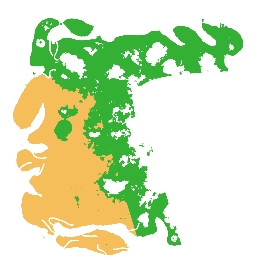 Biome Rust Map: Procedural Map, Size: 4500, Seed: 1191742312