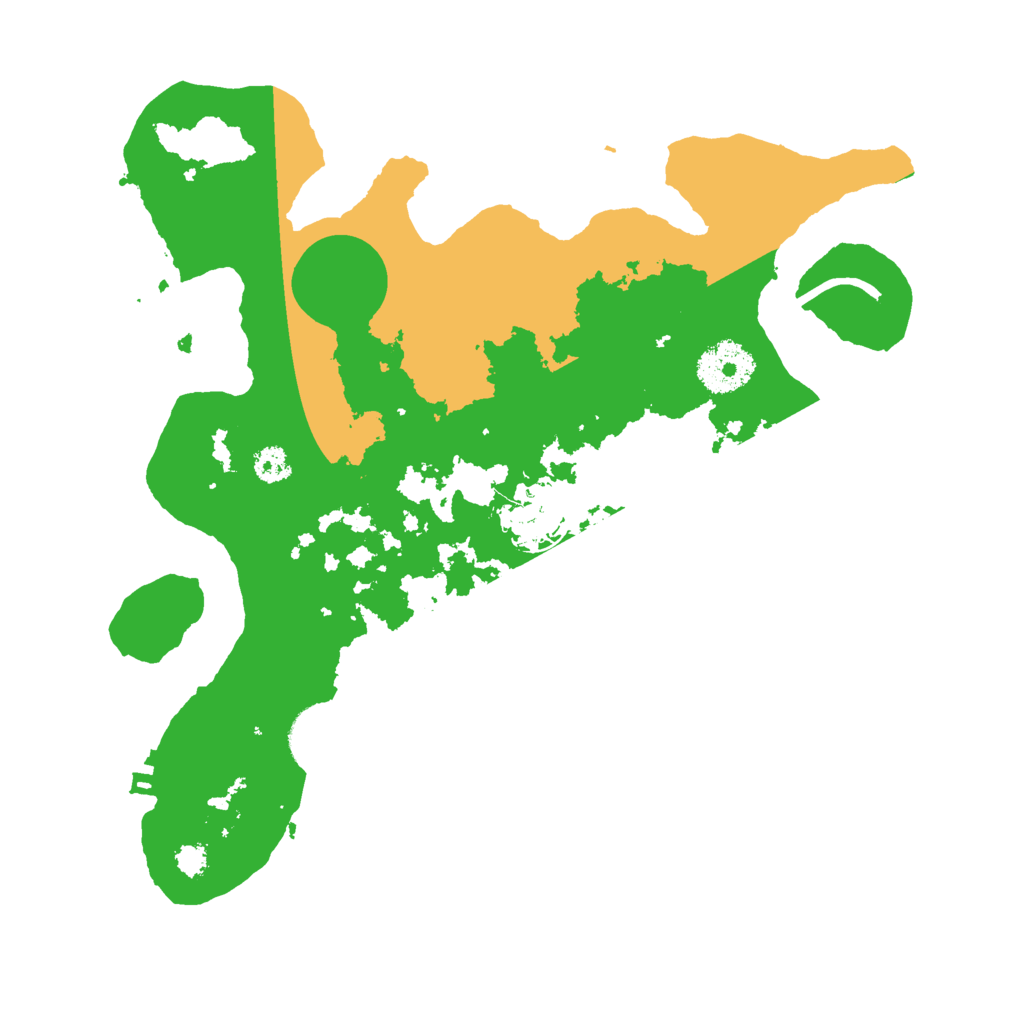 Biome Rust Map: Procedural Map, Size: 2900, Seed: 83621273