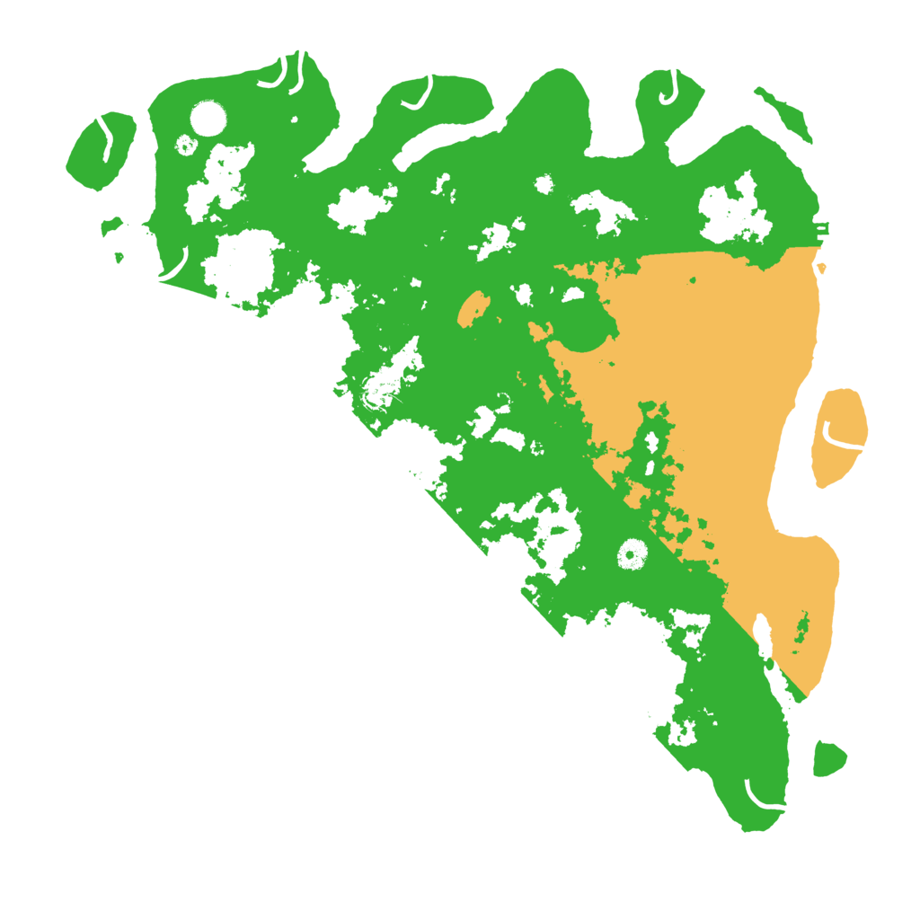 Biome Rust Map: Procedural Map, Size: 4500, Seed: 1227471251