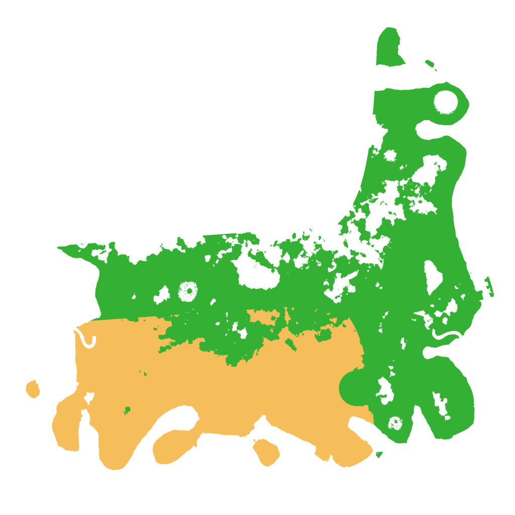 Biome Rust Map: Procedural Map, Size: 3850, Seed: 412044522