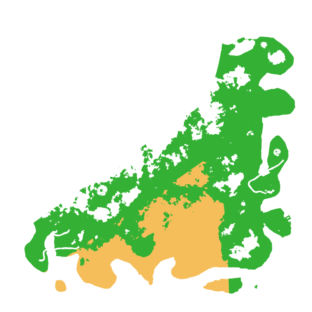 Biome Rust Map: Procedural Map, Size: 4500, Seed: 267892718