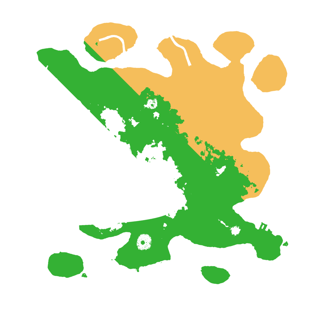 Biome Rust Map: Procedural Map, Size: 3000, Seed: 422336757
