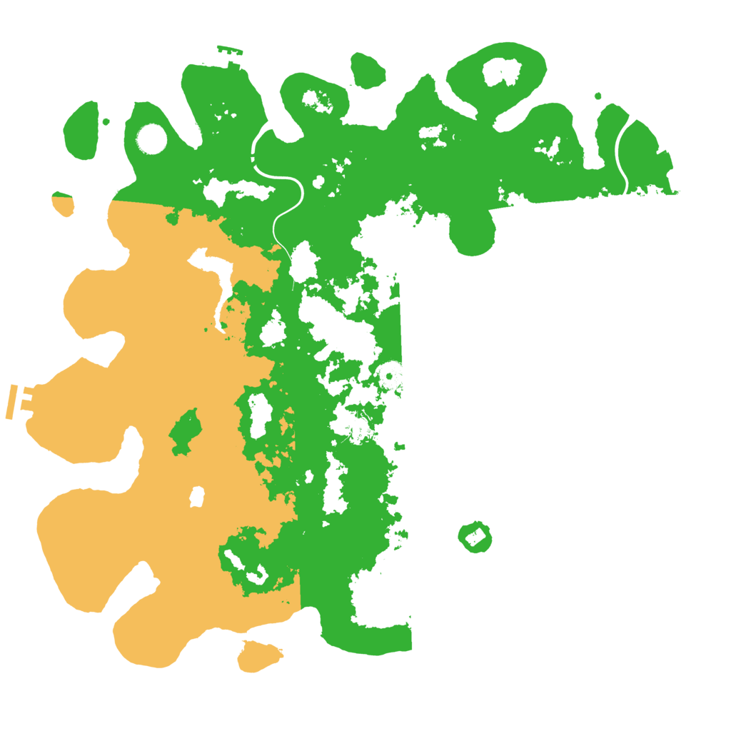 Biome Rust Map: Procedural Map, Size: 4250, Seed: 451140623