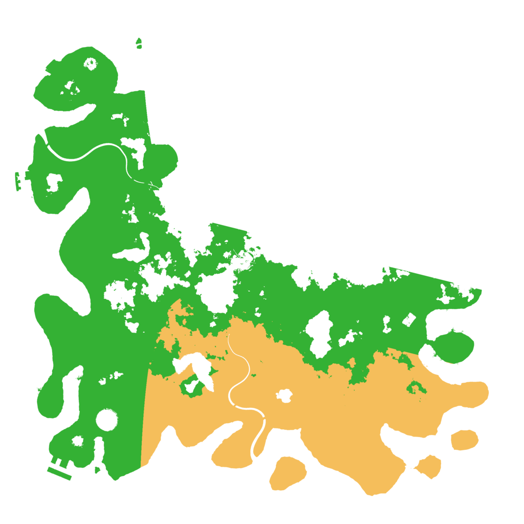 Biome Rust Map: Procedural Map, Size: 4250, Seed: 916461223