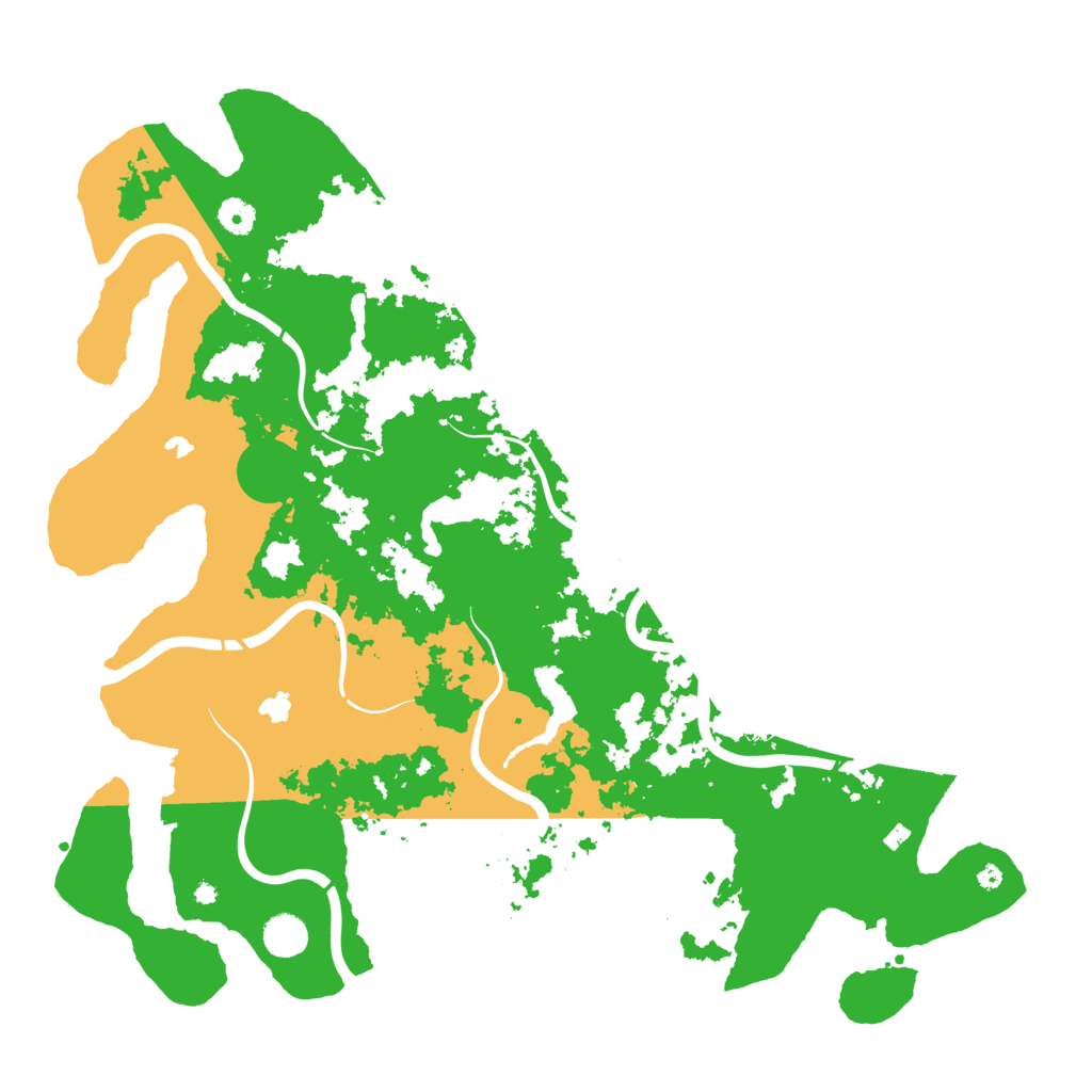 Biome Rust Map: Procedural Map, Size: 4500, Seed: 631048262