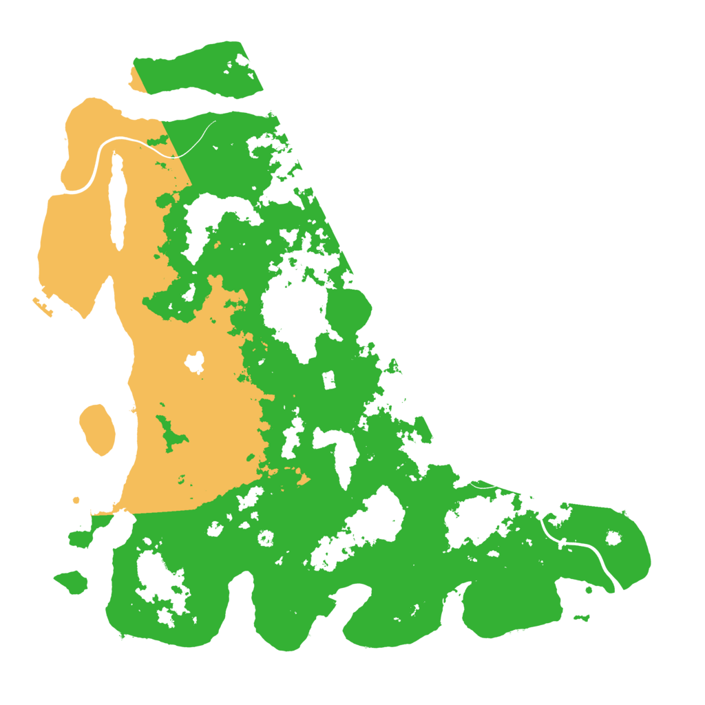 Biome Rust Map: Procedural Map, Size: 4250, Seed: 1418925385