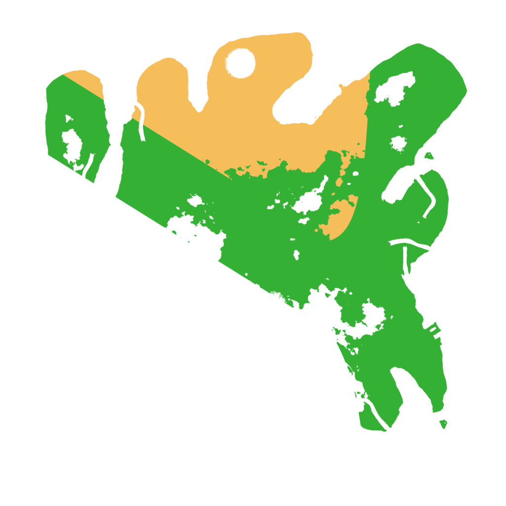 Biome Rust Map: Procedural Map, Size: 3000, Seed: 19650092