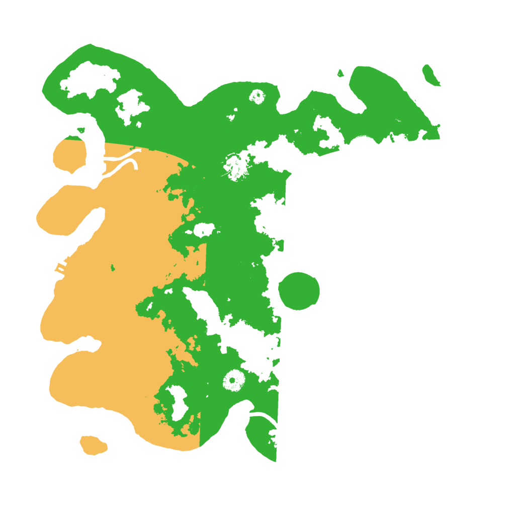 Biome Rust Map: Procedural Map, Size: 3600, Seed: 3794395
