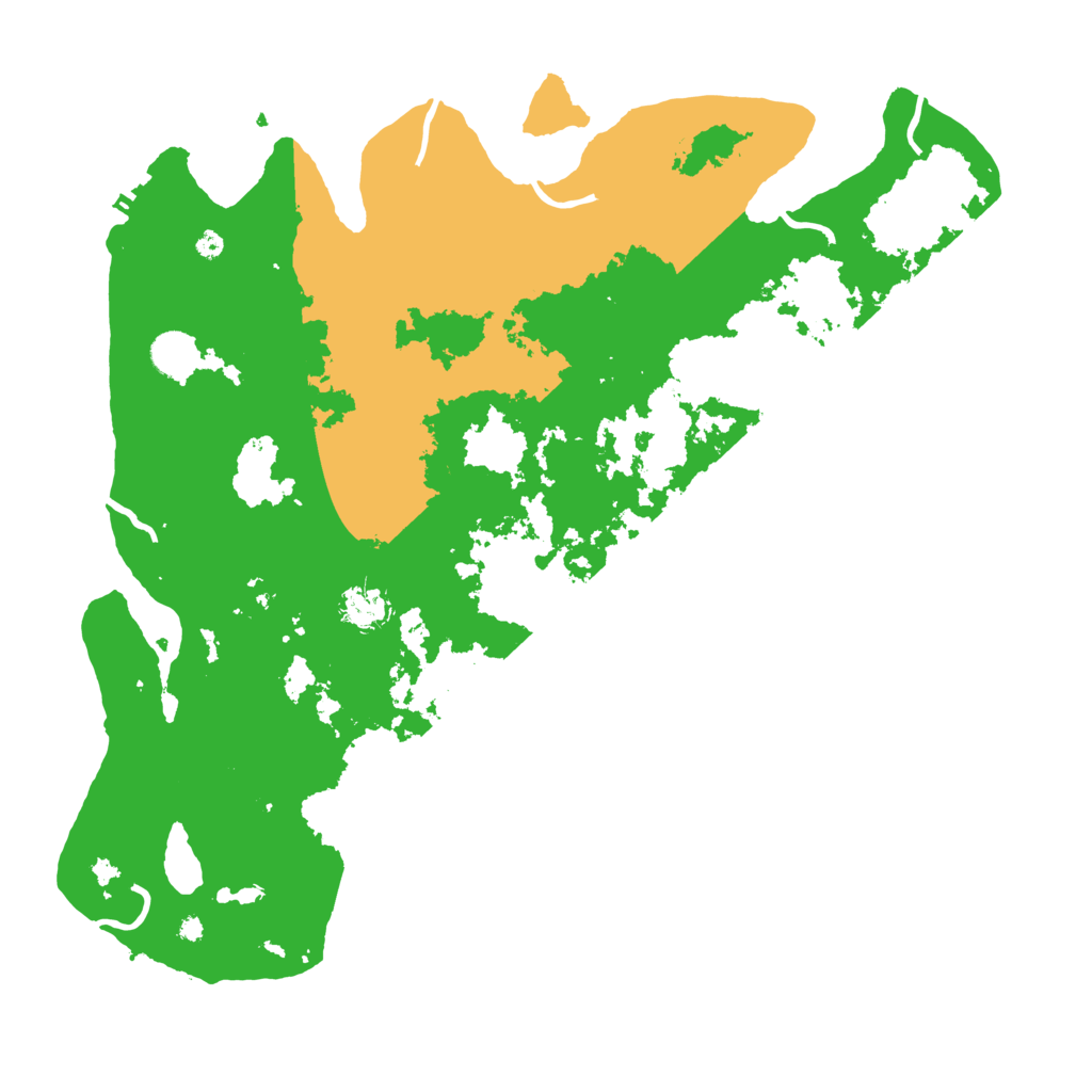 Biome Rust Map: Procedural Map, Size: 4200, Seed: 1500