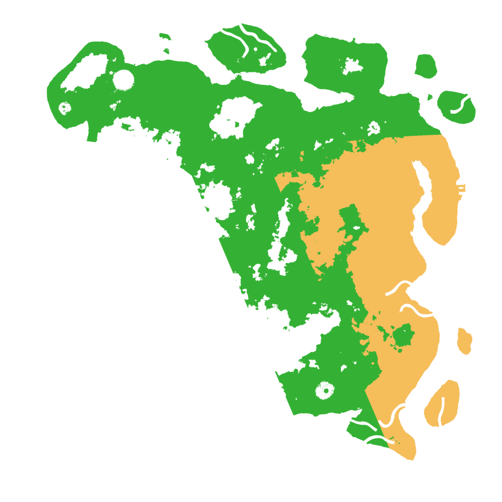 Biome Rust Map: Procedural Map, Size: 4250, Seed: 65478123