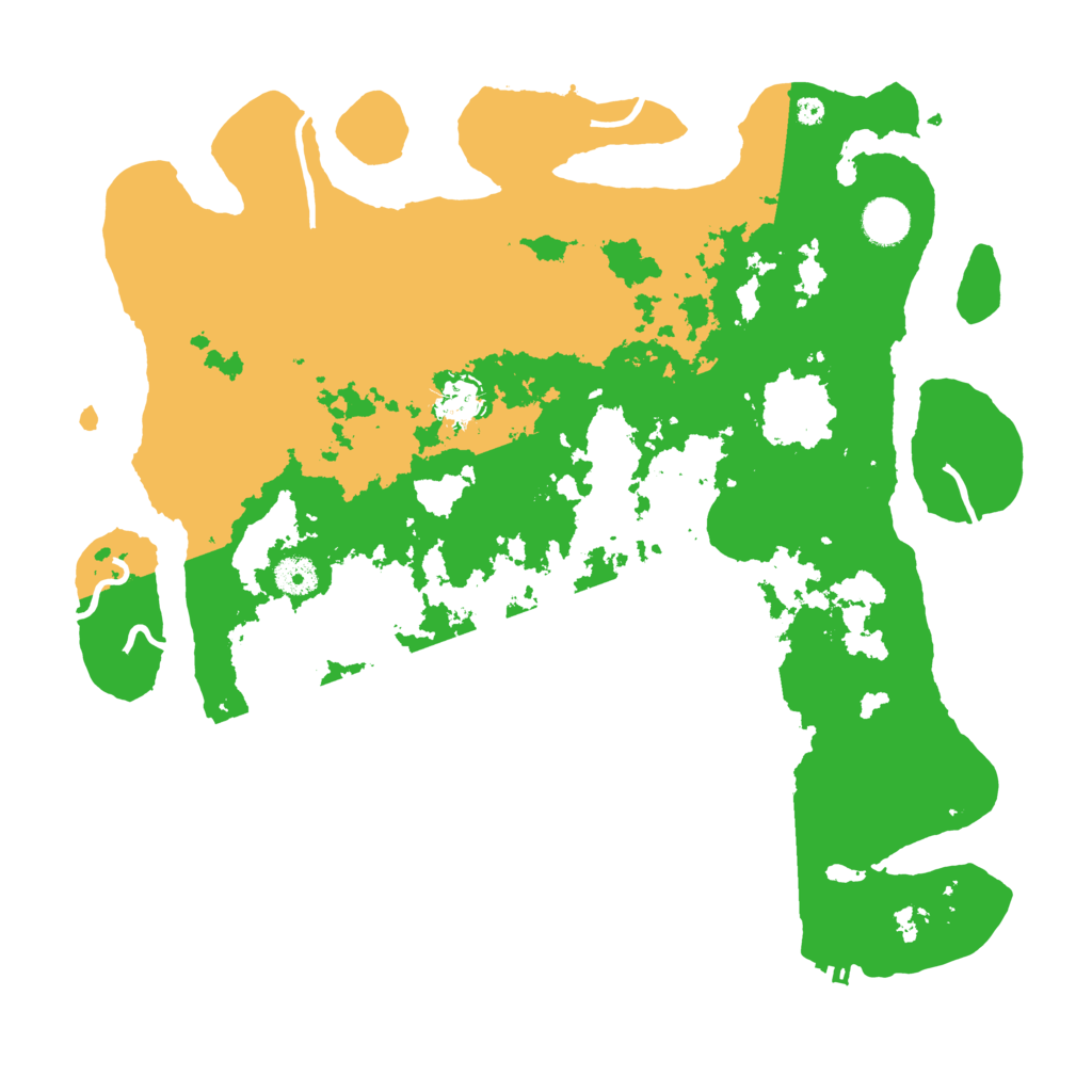 Biome Rust Map: Procedural Map, Size: 4000, Seed: 252132