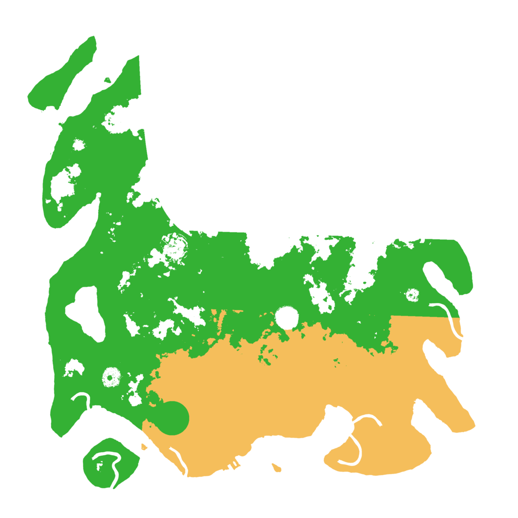 Biome Rust Map: Procedural Map, Size: 4000, Seed: 642965213
