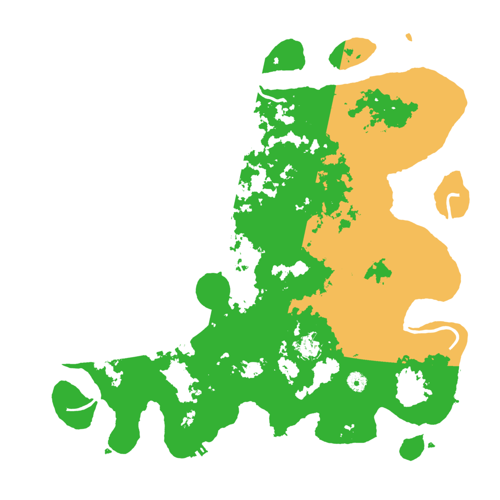 Biome Rust Map: Procedural Map, Size: 3850, Seed: 630475168