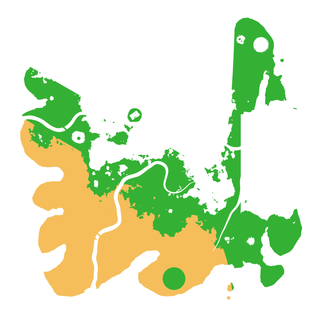 Biome Rust Map: Procedural Map, Size: 3750, Seed: 811858084