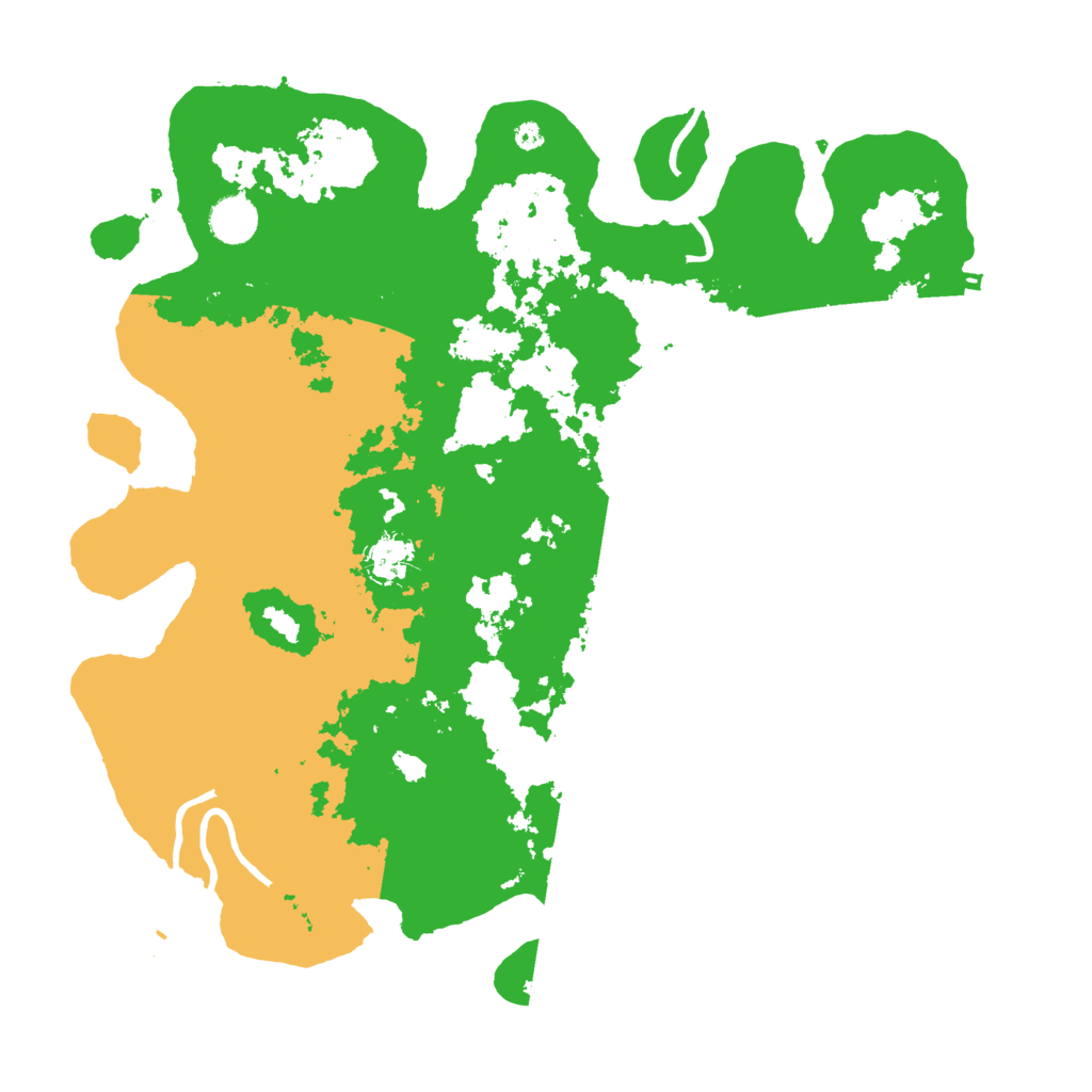 Biome Rust Map: Procedural Map, Size: 4000, Seed: 151