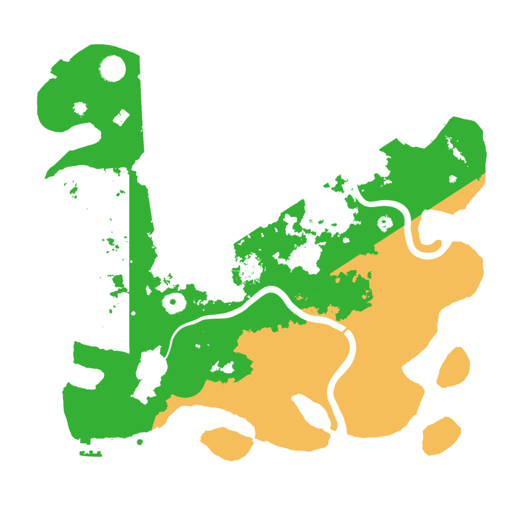 Biome Rust Map: Procedural Map, Size: 3500, Seed: 1357976638