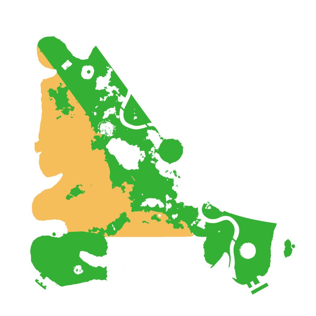 Biome Rust Map: Procedural Map, Size: 3500, Seed: 89