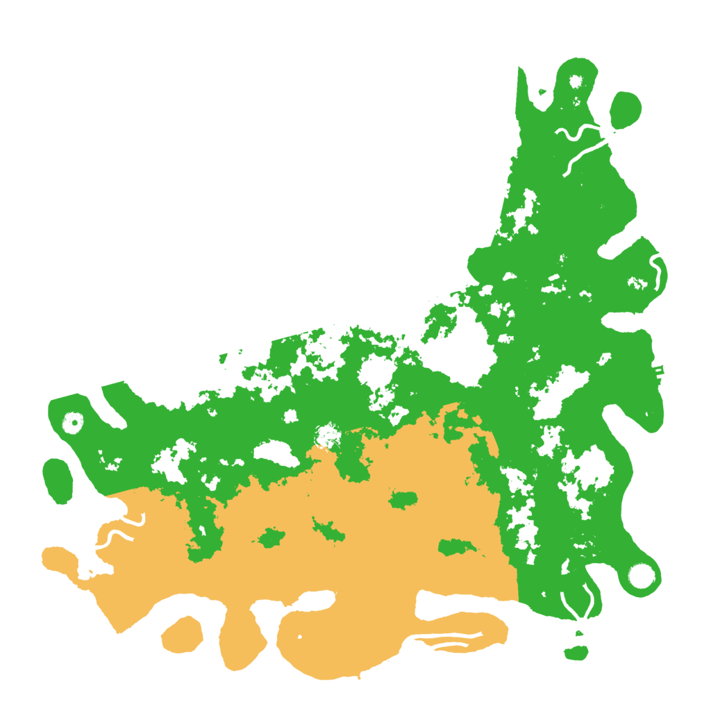 Biome Rust Map: Procedural Map, Size: 5000, Seed: 1516882130