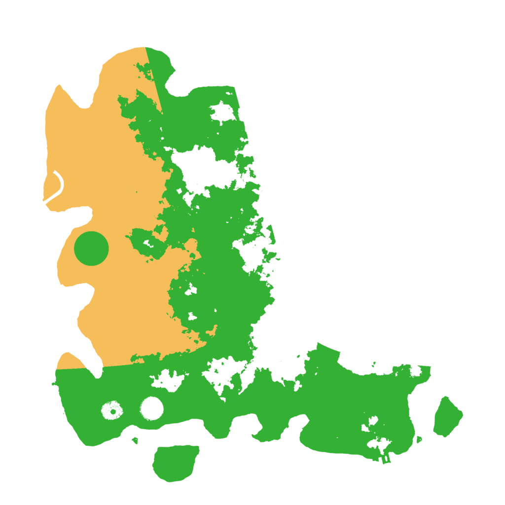 Biome Rust Map: Procedural Map, Size: 3850, Seed: 496999920