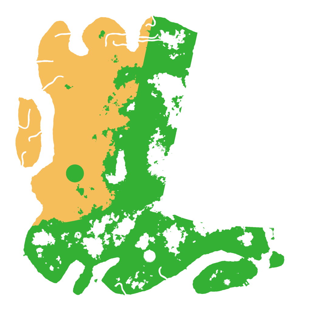 Biome Rust Map: Procedural Map, Size: 4600, Seed: 6431975