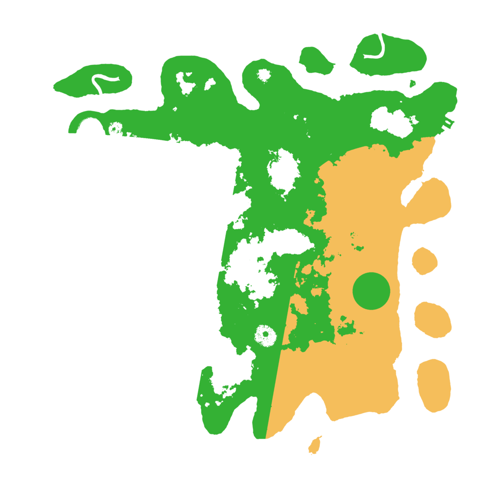 Biome Rust Map: Procedural Map, Size: 3500, Seed: 1755982746