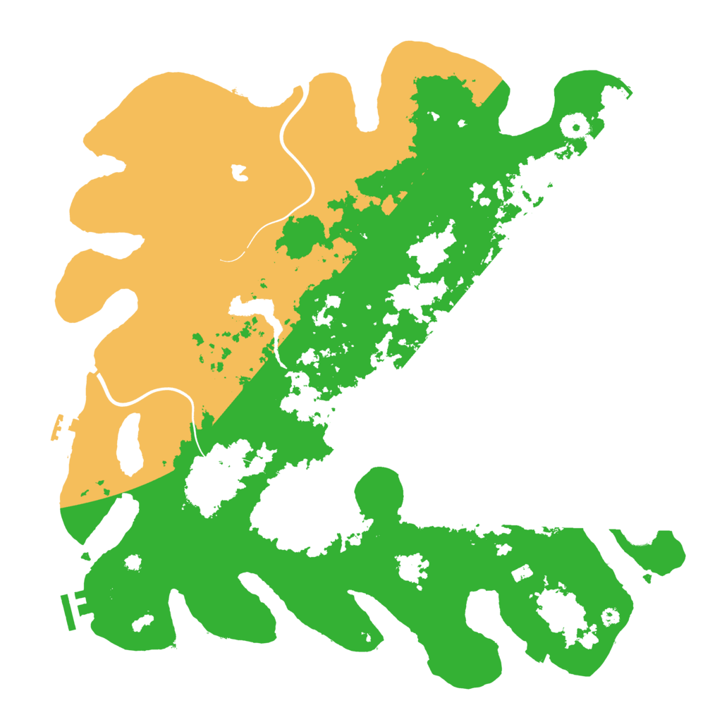 Biome Rust Map: Procedural Map, Size: 4000, Seed: 30237