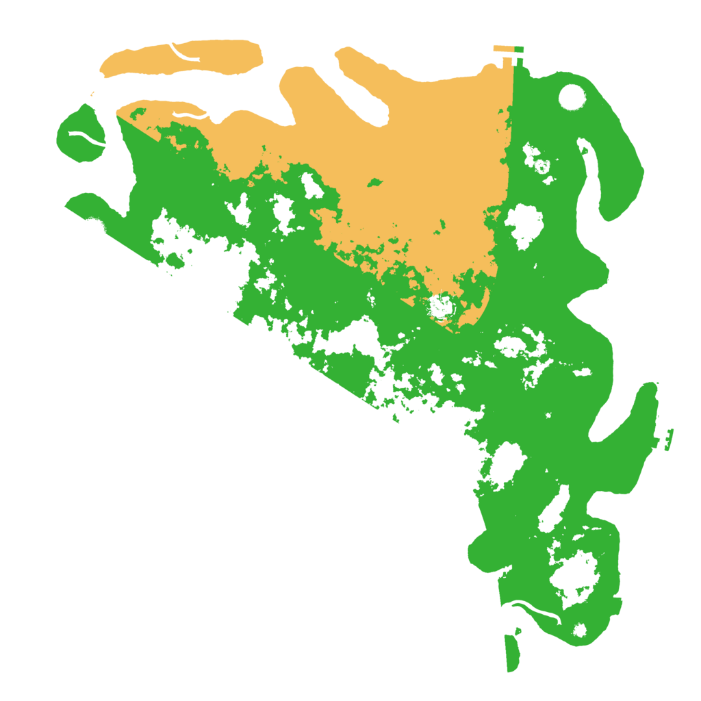 Biome Rust Map: Procedural Map, Size: 4700, Seed: 481523