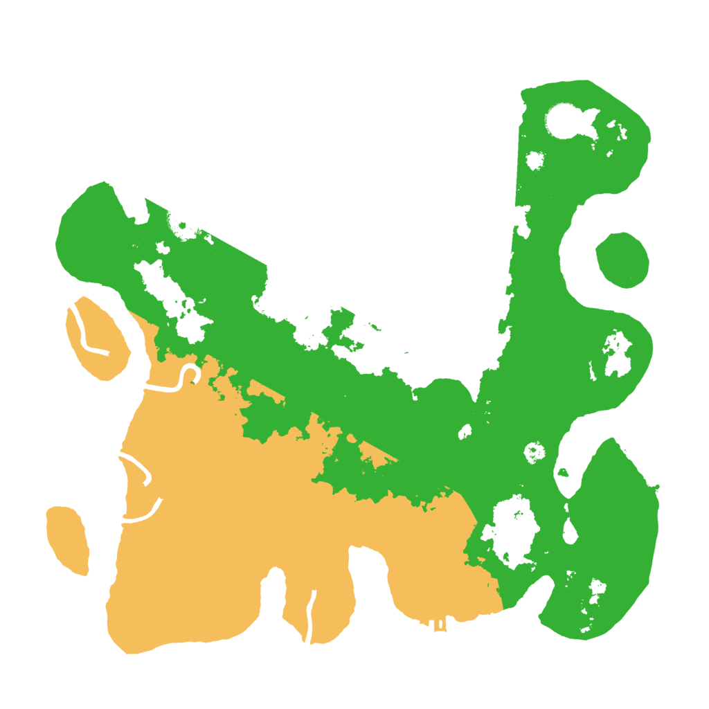 Biome Rust Map: Procedural Map, Size: 3500, Seed: 1175898905