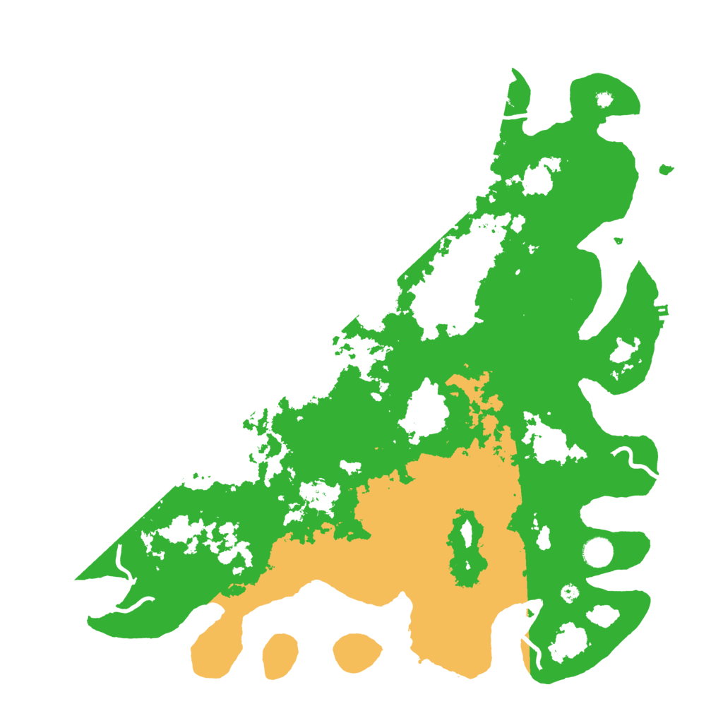 Biome Rust Map: Procedural Map, Size: 4200, Seed: 86543