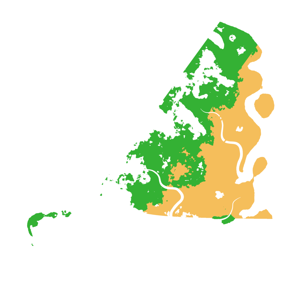 Biome Rust Map: Procedural Map, Size: 4500, Seed: 976562387