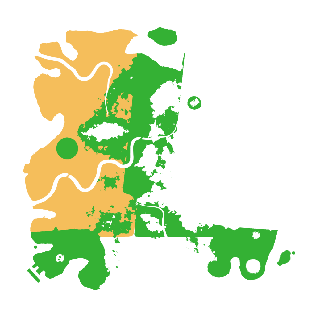 Biome Rust Map: Procedural Map, Size: 3850, Seed: 1912317208