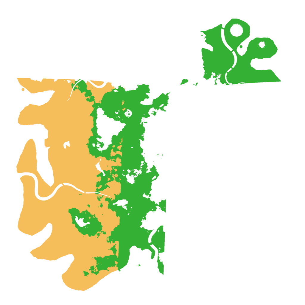Biome Rust Map: Procedural Map, Size: 4250, Seed: 1233259414