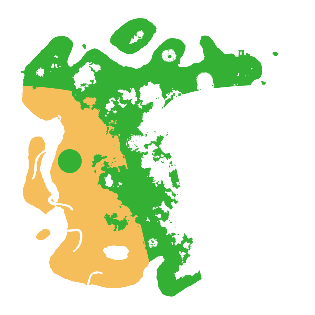 Biome Rust Map: Procedural Map, Size: 3500, Seed: 1596769881