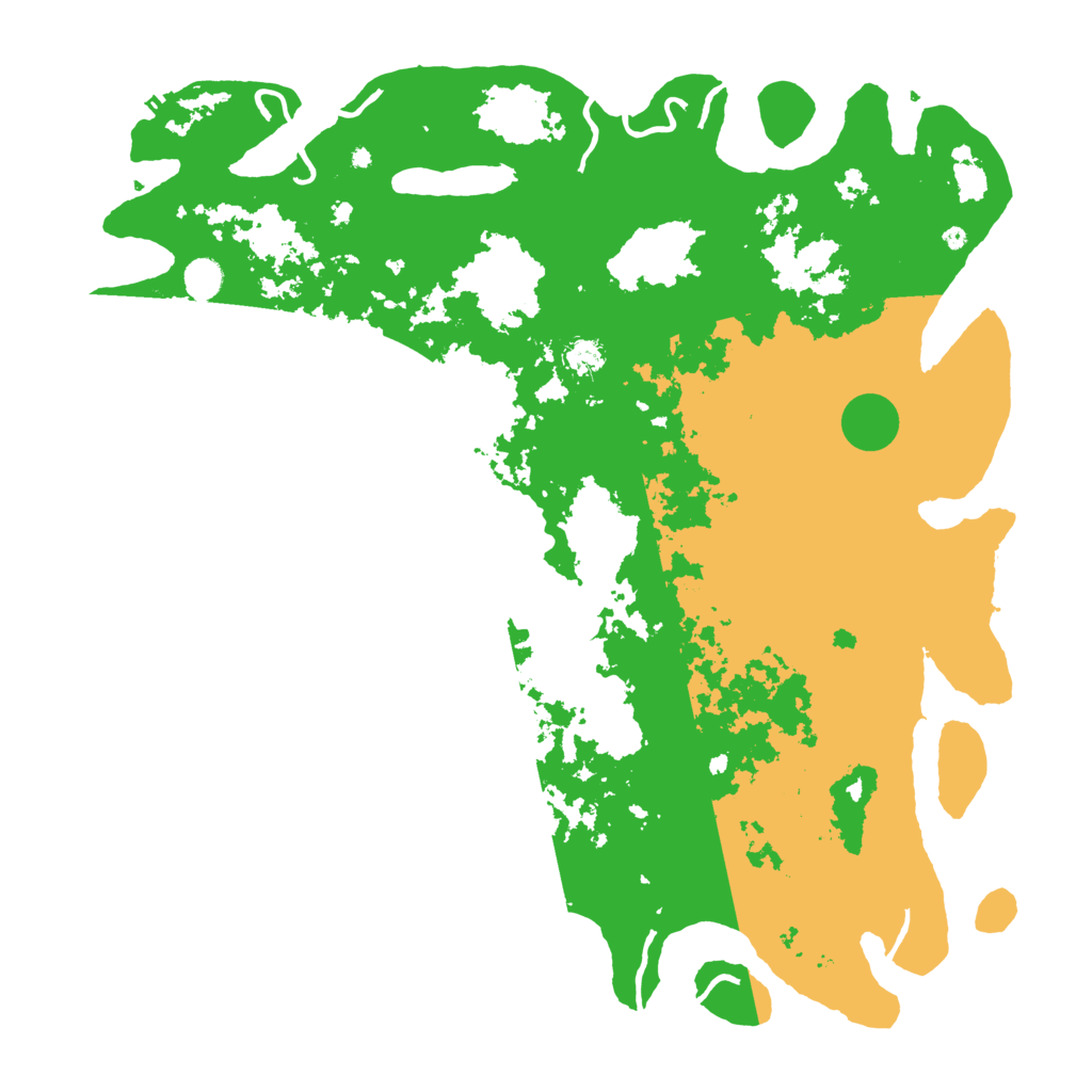 Biome Rust Map: Procedural Map, Size: 5000, Seed: 27244