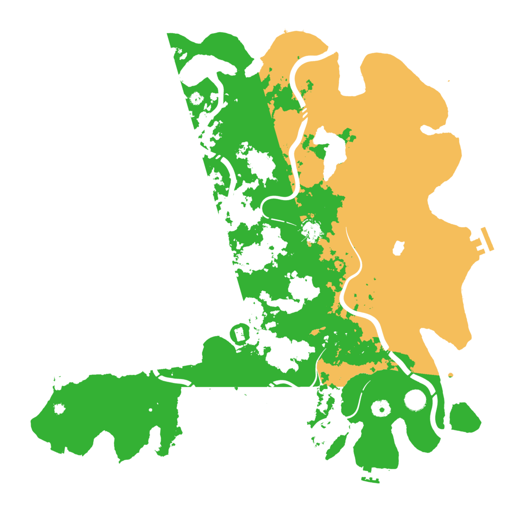 Biome Rust Map: Procedural Map, Size: 4250, Seed: 1005252421
