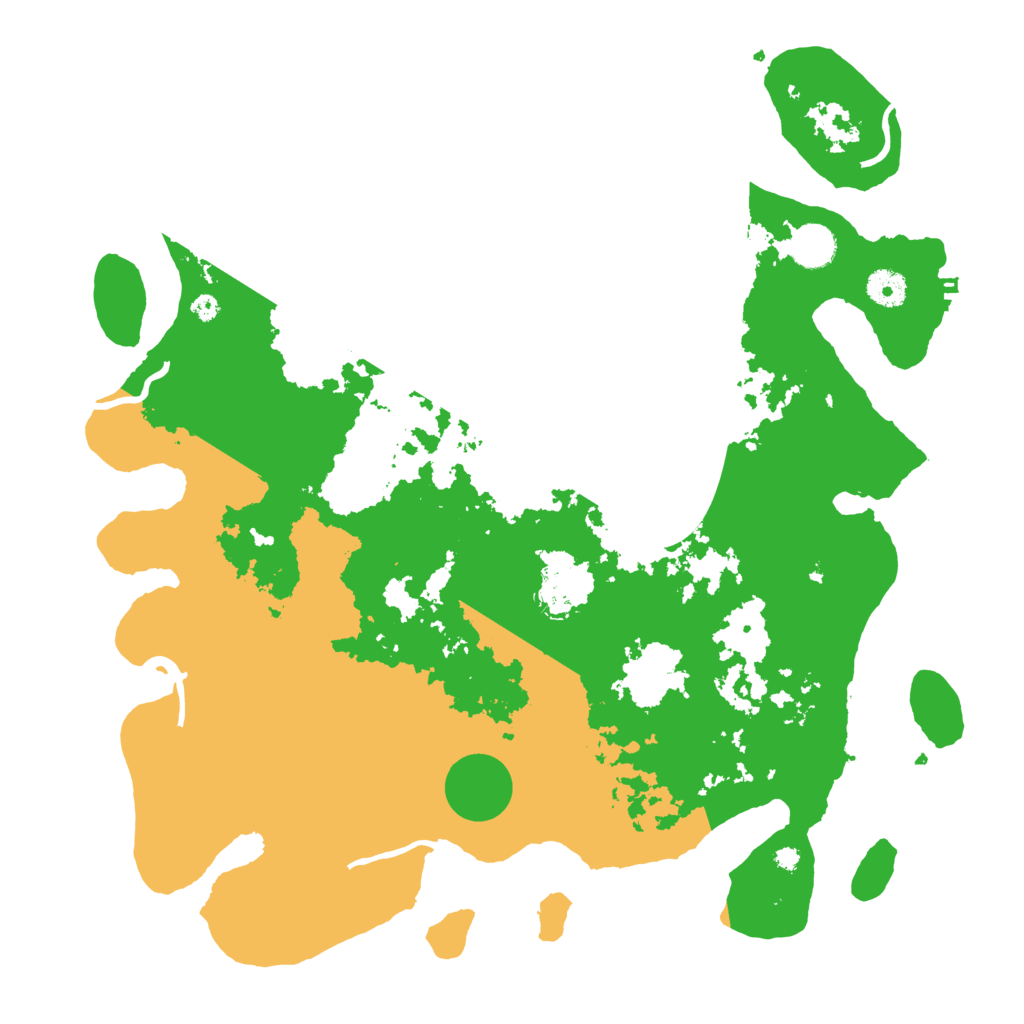 Biome Rust Map: Procedural Map, Size: 4000, Seed: 654879845