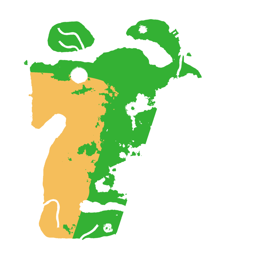 Biome Rust Map: Procedural Map, Size: 3000, Seed: 2546189