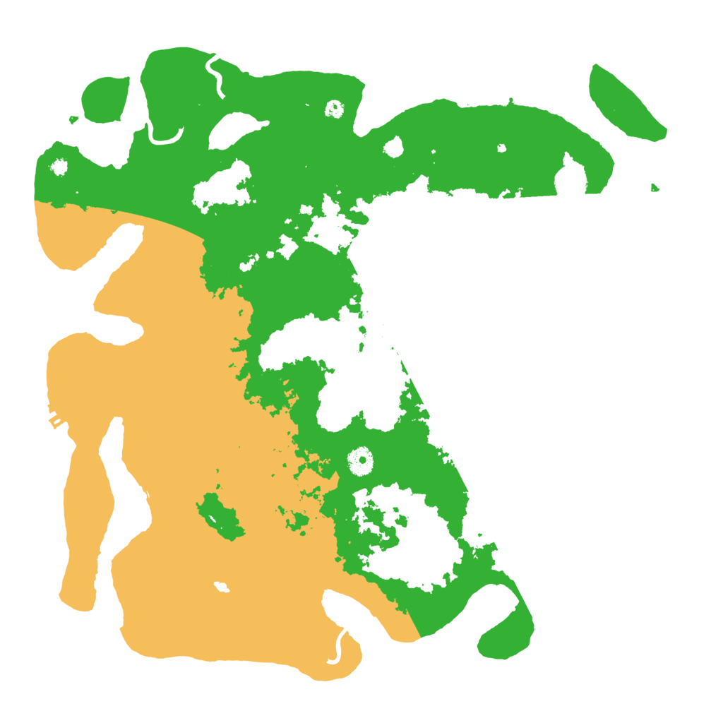 Biome Rust Map: Procedural Map, Size: 4000, Seed: 552