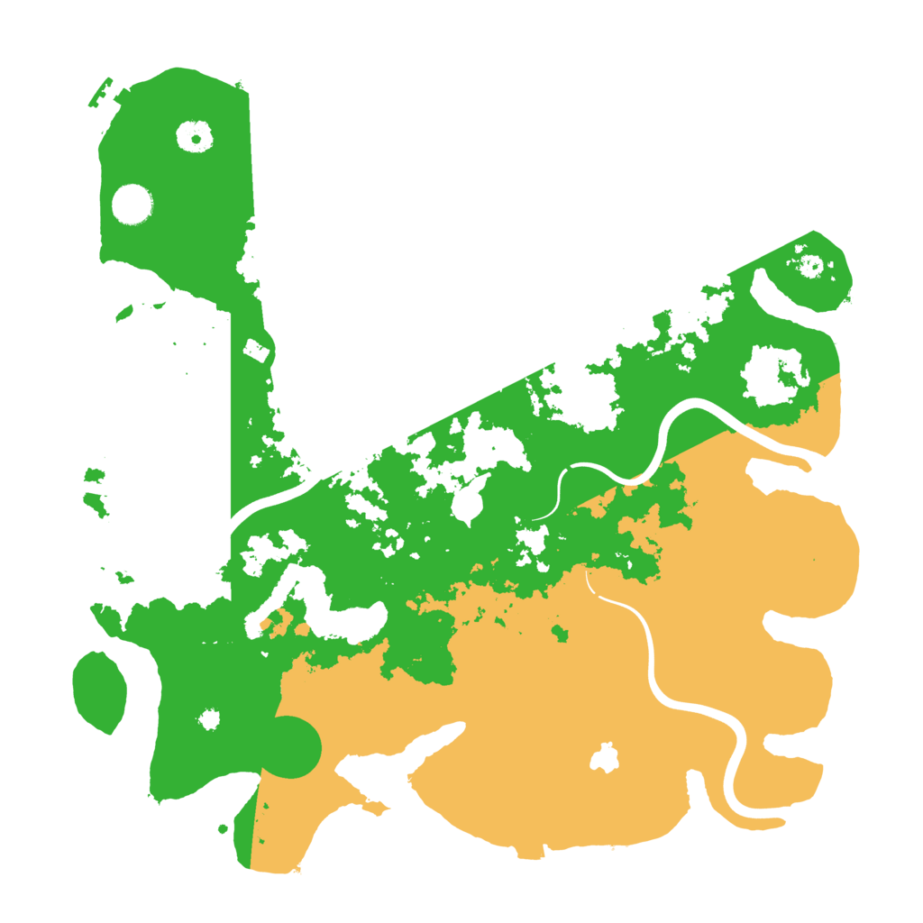 Biome Rust Map: Procedural Map, Size: 4000, Seed: 61746677