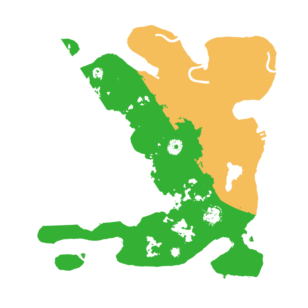Biome Rust Map: Procedural Map, Size: 3000, Seed: 115177248