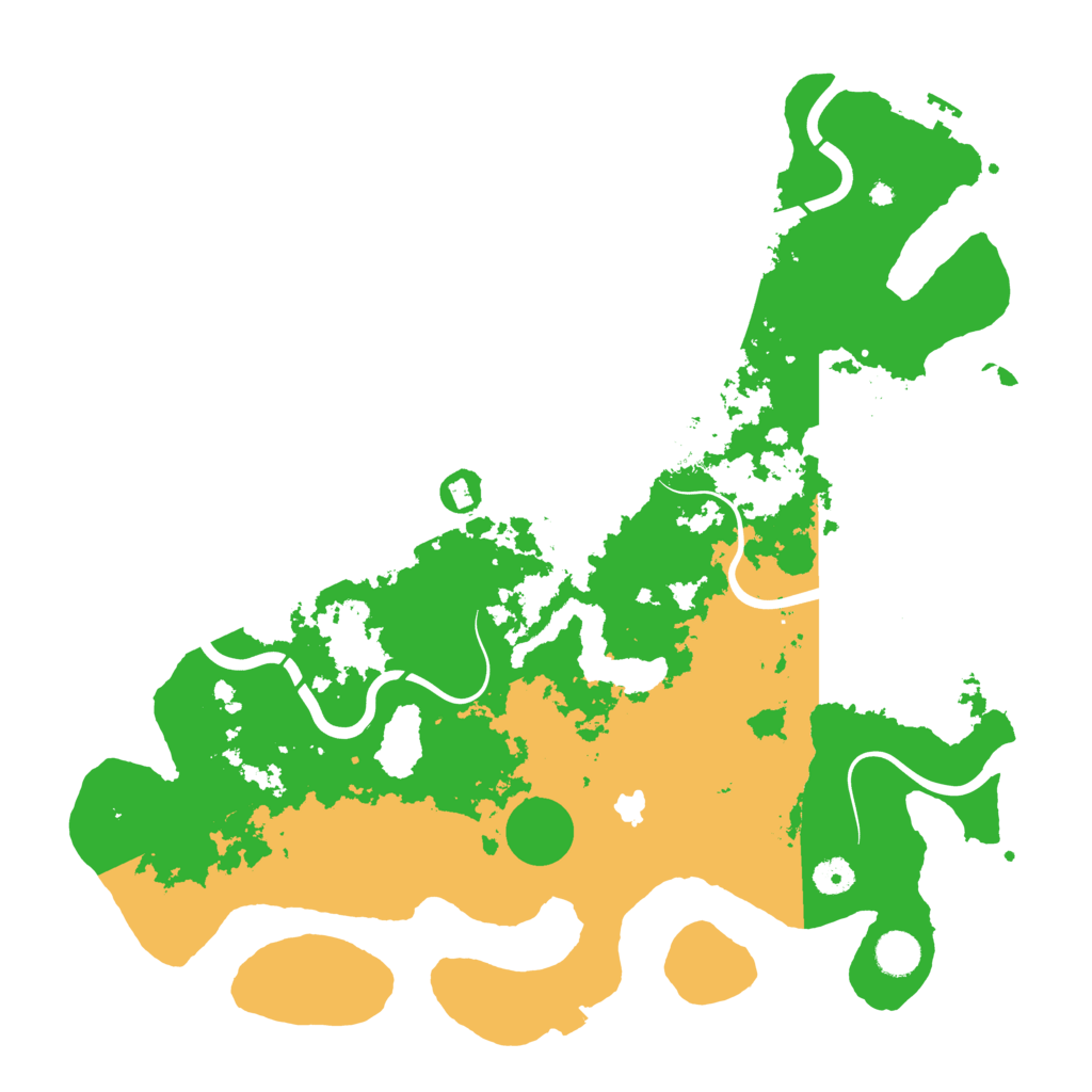 Biome Rust Map: Procedural Map, Size: 4250, Seed: 134935