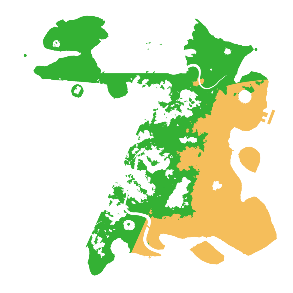 Biome Rust Map: Procedural Map, Size: 4000, Seed: 701039264