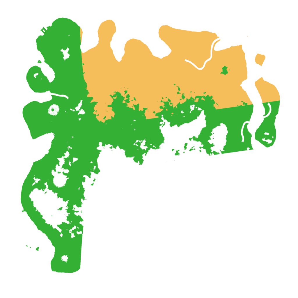 Biome Rust Map: Procedural Map, Size: 4125, Seed: 50000