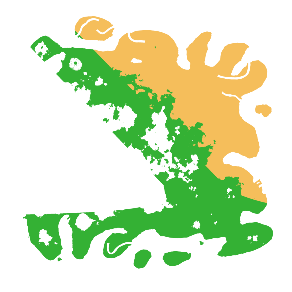 Biome Rust Map: Procedural Map, Size: 3500, Seed: 244162766